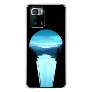 Літній Чохол на Xiaomi POCO X3 GT (Синій Водоспад)