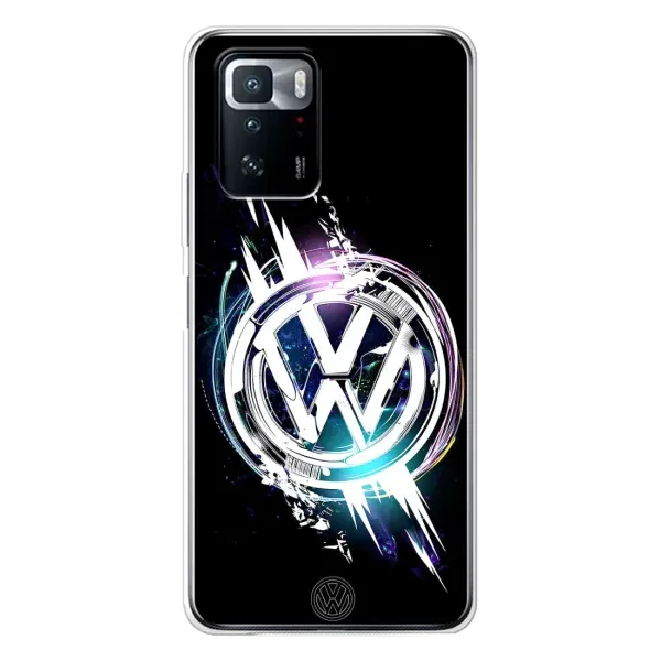 Чехол с рисунком «Volkswagen на черном» для Xiaomi POCO X3 GT Чехол с рисунком «Volkswagen на черном» для Xiaomi POCO X3 GT