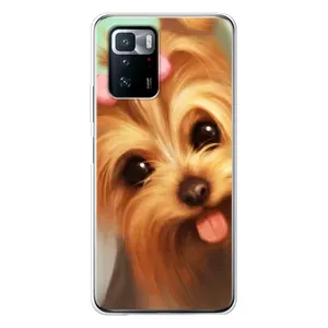 Чохол (ТПУ) Милі песики для Xiaomi POCO X3 GT (Йоркширський тер'єр)