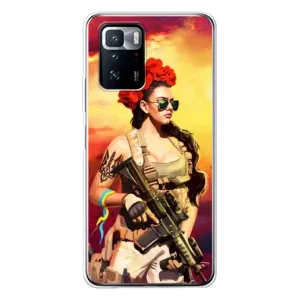 ЗСУ Чехлы (TPU) для Xiaomi POCO X3 GT (Женщина солдат)