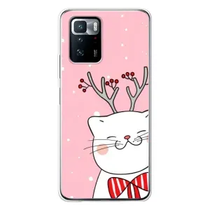 Чехол на тематику: Коты для Xiaomi POCO X3 GT (Зимний кот)