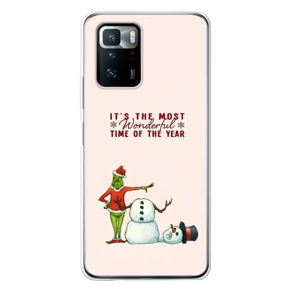 Чехол с рисунком «Злой Гринч» для Xiaomi POCO X3 GT