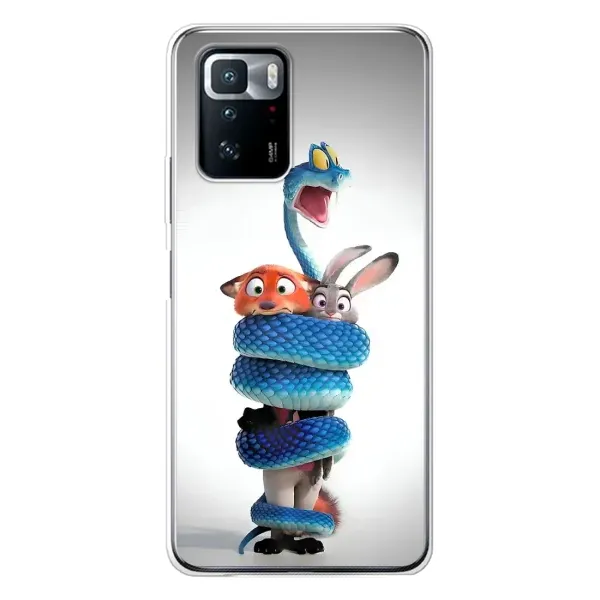 Чехол с рисунком «Змея Зоо» для Xiaomi POCO X3 GT Чехол с рисунком «Змея Зоо» для Xiaomi POCO X3 GT