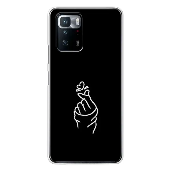 Чехол с рисунком «Знак Сердечка» для Xiaomi POCO X3 GT Чехол с рисунком «Знак Сердечка» для Xiaomi POCO X3 GT