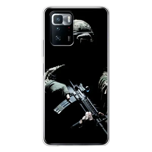 Чехол с рисунком «ЗСУ снайпер» для Xiaomi POCO X3 GT Чехол с рисунком «ЗСУ снайпер» для Xiaomi POCO X3 GT