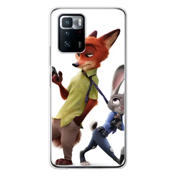 Чехол с рисунком «Зверополис герои» для Xiaomi POCO X3 GT