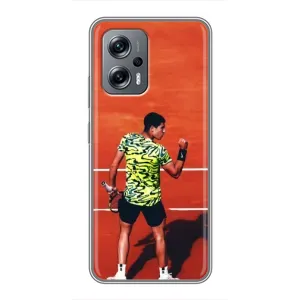 Чохли з прінтом Спортивна тематика для Xiaomi POCO X4 GT (Алькарас Тенісист)
