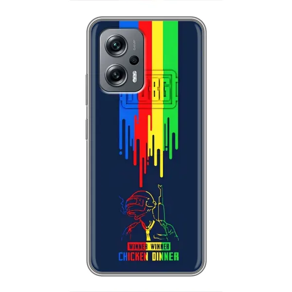 Чехол с рисунком «Арт Пабг» для Xiaomi POCO X4 GT Чехол с рисунком «Арт Пабг» для Xiaomi POCO X4 GT