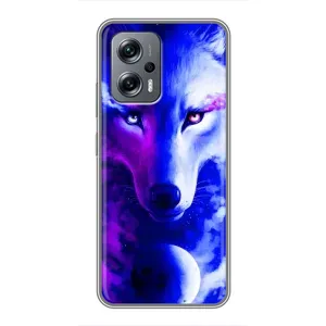 Чохол з Вовком на Xiaomi POCO X4 GT (Арт-Вовк)