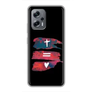 Чехлы для Xiaomi POCO X4 GT (Для Христиан) (Атрибутика)