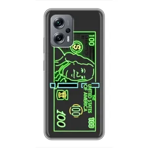 Чехол (Дорого -богато) на Xiaomi POCO X4 GT (Баксы)