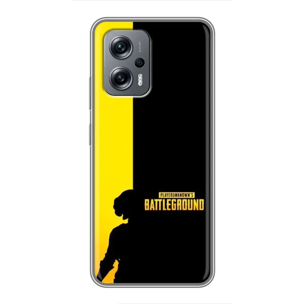 Чехол с рисунком «Battlegrounds» для Xiaomi POCO X4 GT Чехол с рисунком «Battlegrounds» для Xiaomi POCO X4 GT