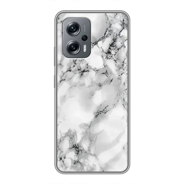 Чехол с рисунком «Белый мрамор» для Xiaomi POCO X4 GT Чехол с рисунком «Белый мрамор» для Xiaomi POCO X4 GT