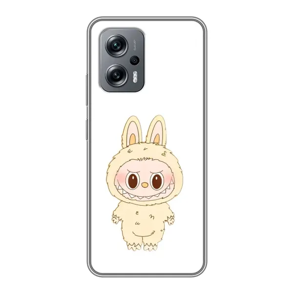 Чехол с рисунком «Бежевый Лабубу» для Xiaomi POCO X4 GT Чехол с рисунком «Бежевый Лабубу» для Xiaomi POCO X4 GT