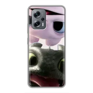 Чехол дракон Беззубик для Xiaomi POCO X4 GT