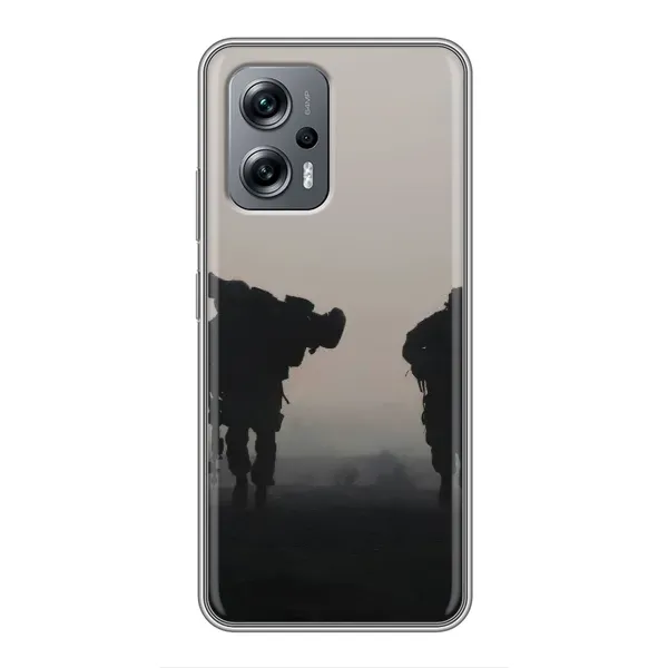 Чехол с рисунком «Бой солдат» для Xiaomi POCO X4 GT Чехол с рисунком «Бой солдат» для Xiaomi POCO X4 GT