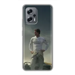 Чехол фильм Формула 1 для Xiaomi POCO X4 GT (Бред Питт)