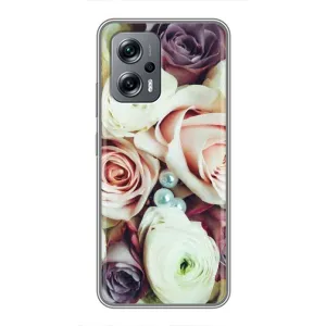 Чехлы с принтом Розочки для Xiaomi POCO X4 GT (Букет РОЗ)