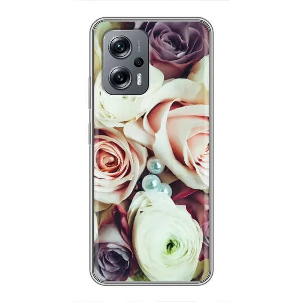 Чехол с рисунком «Букет РОЗ» для Xiaomi POCO X4 GT Чехол с рисунком «Букет РОЗ» для Xiaomi POCO X4 GT