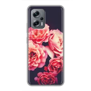 Чохли з тематикою "КВІТИ" на Xiaomi POCO X4 GT (Бутони)