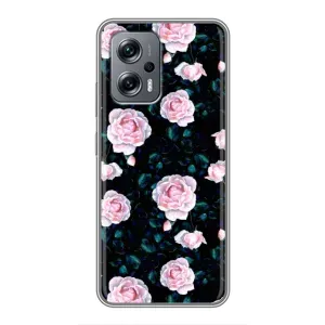 Чехлы с принтом Розочки для Xiaomi POCO X4 GT (Чайные розы)