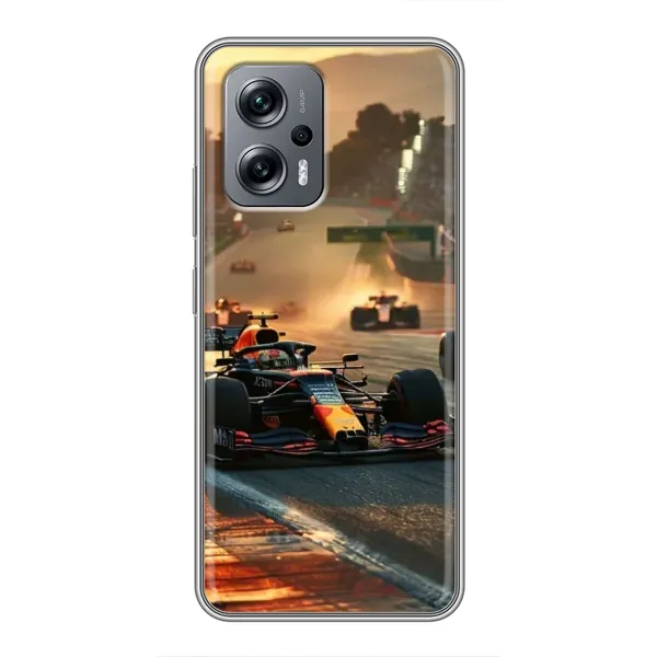 Чехол с рисунком «Чемпионат ф1» для Xiaomi POCO X4 GT Чехол с рисунком «Чемпионат ф1» для Xiaomi POCO X4 GT
