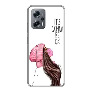Чехол Стильные девушки на Xiaomi POCO X4 GT (Девушка в маске)