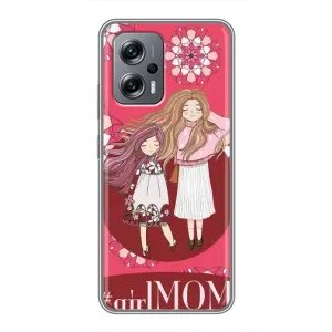 Чехлы для МАМЫ на Xiaomi POCO X4 GT (Дочь и мама)