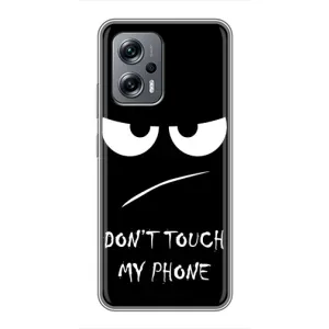 Чохол з прикольним текстом на Xiaomi POCO X4 GT (Dont)
