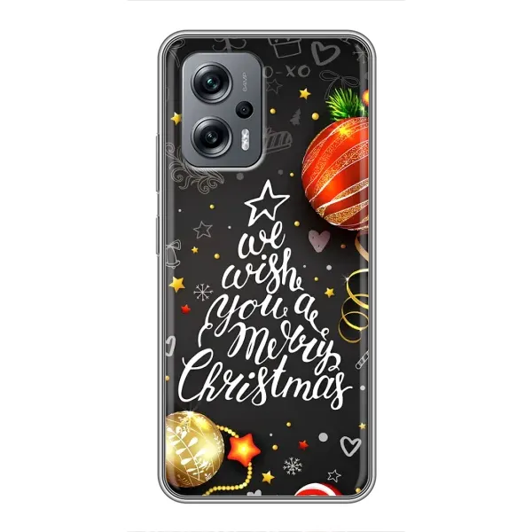 Чехол с рисунком «Елочка» для Xiaomi POCO X4 GT Чехол с рисунком «Елочка» для Xiaomi POCO X4 GT