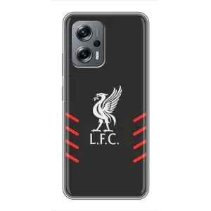 Силиконовые Чехлы принт Футбол на Xiaomi POCO X4 GT (Эмблема Liverpool)