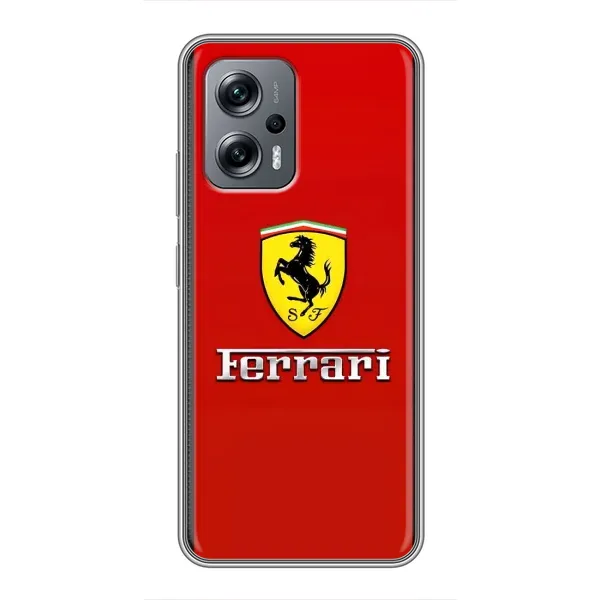 Чехол с рисунком «Ferrari Logo» для Xiaomi POCO X4 GT Чехол с рисунком «Ferrari Logo» для Xiaomi POCO X4 GT