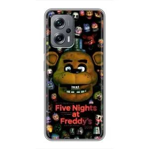 Чехлы Пять ночей с Фредди для Поко X4 GT (Freddy)