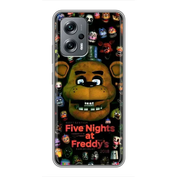 Чехол с рисунком «Freddy» для Xiaomi POCO X4 GT Чехол с рисунком «Freddy» для Xiaomi POCO X4 GT