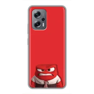 Чехол Головоломка для Xiaomi POCO X4 GT - (AlphaPrint) (Гнев)
