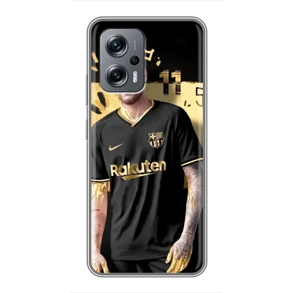 Чехол с рисунком «Gold Neymar» для Xiaomi POCO X4 GT Чехол с рисунком «Gold Neymar» для Xiaomi POCO X4 GT