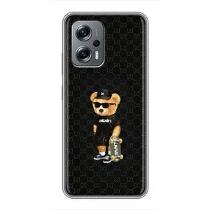 Чехлы Мишка Тедди для Поко X4 GT (GUCCI Teddy)