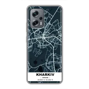 Чехлы силиконовые (Город Харьков) на Поко X4 GT (Харьков)