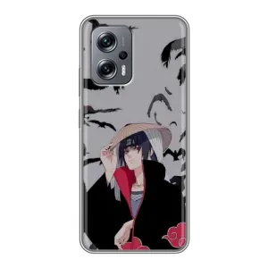 Чехлы с картинкой Итачи Учиха на Xiaomi POCO X4 GT (Итачи Ворони)