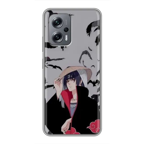 Чехол с рисунком «Итачи Ворони» для Xiaomi POCO X4 GT Чехол с рисунком «Итачи Ворони» для Xiaomi POCO X4 GT