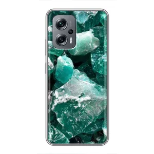Чехол (Дорого -богато) на Xiaomi POCO X4 GT (Изумруд)