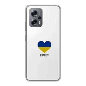 Чехлы силиконовые (Город Харьков) на Поко X4 GT (Kharkiv)