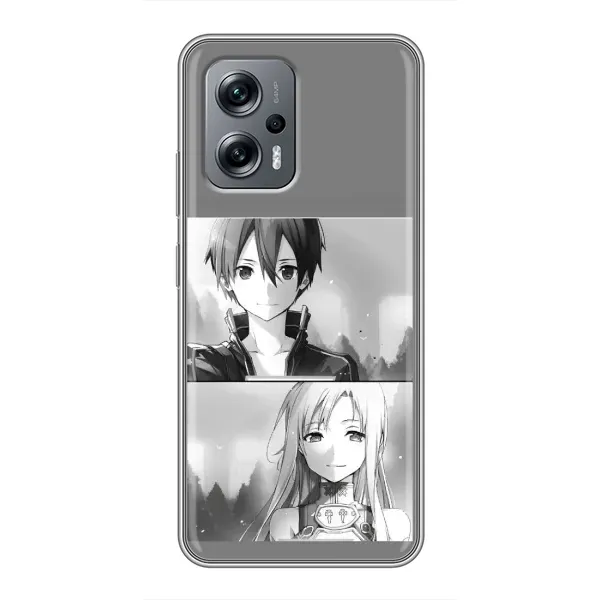 Чехол с рисунком «Кирито-Асуна» для Xiaomi POCO X4 GT Чехол с рисунком «Кирито-Асуна» для Xiaomi POCO X4 GT