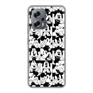 Чехлы с принтом Микки Маус на Xiaomi POCO X4 GT (Коллаж Микки Маус)