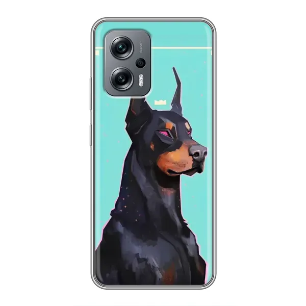 Чехол с рисунком «Король доберман» для Xiaomi POCO X4 GT Чехол с рисунком «Король доберман» для Xiaomi POCO X4 GT