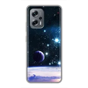 Чохол (ТПУ) з планетами на Xiaomi POCO X4 GT (Космічний вид)