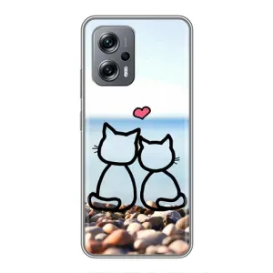 Силиконовые Чехлы Любимому человеку для Xiaomi POCO X4 GT (Котейки)