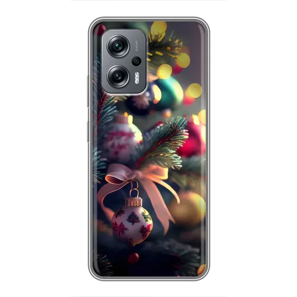 Чехол с рисунком «Красивая елочка» для Xiaomi POCO X4 GT