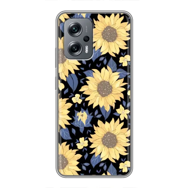 Чехол с рисунком «красивые цветы» для Xiaomi POCO X4 GT Чехол с рисунком «красивые цветы» для Xiaomi POCO X4 GT