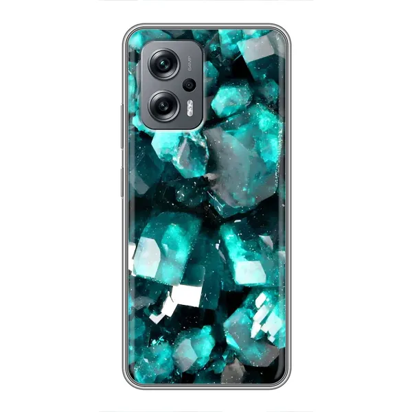 Чехол с рисунком «Кристалы» для Xiaomi POCO X4 GT
